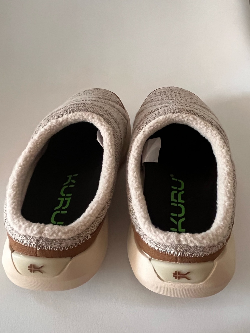 KURU Draft 2 Recovery Mule Slippers Women's Size 6 Medium NWOB Oatmeal Heather - Picture 16 of 16